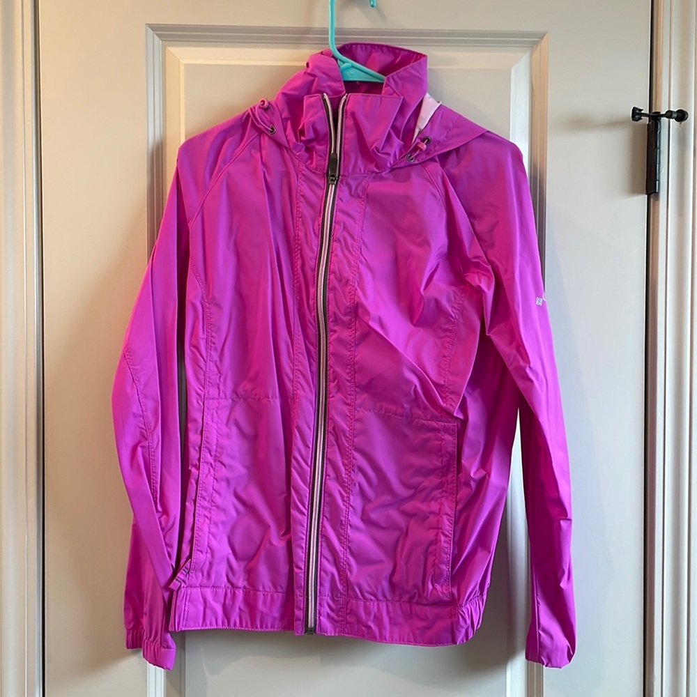 Magenta Columbia Rain Jacket